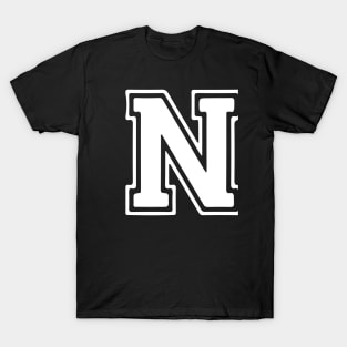 Letter N T-Shirt